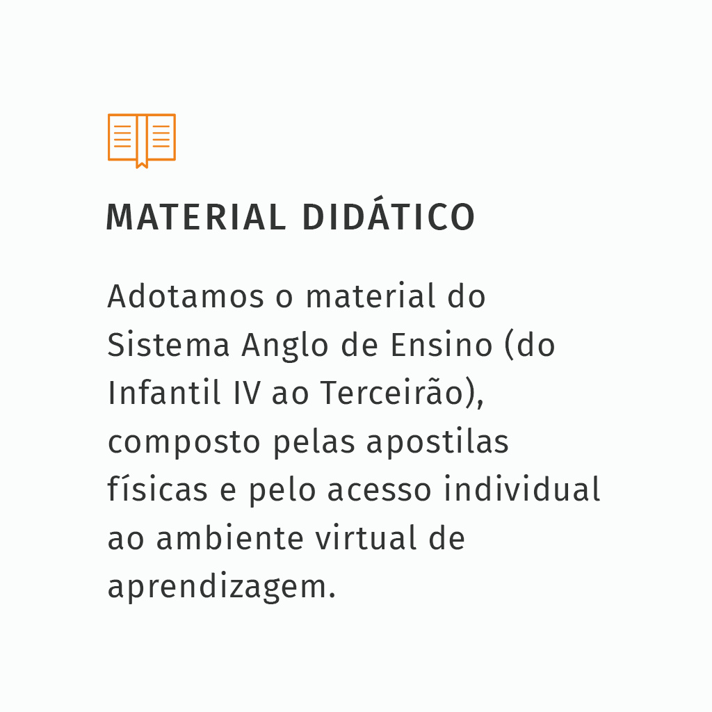 Material Didático Colegio da Lagoa Florianopolis Sistema Anglo de Ensino Sala de Aula Virtual